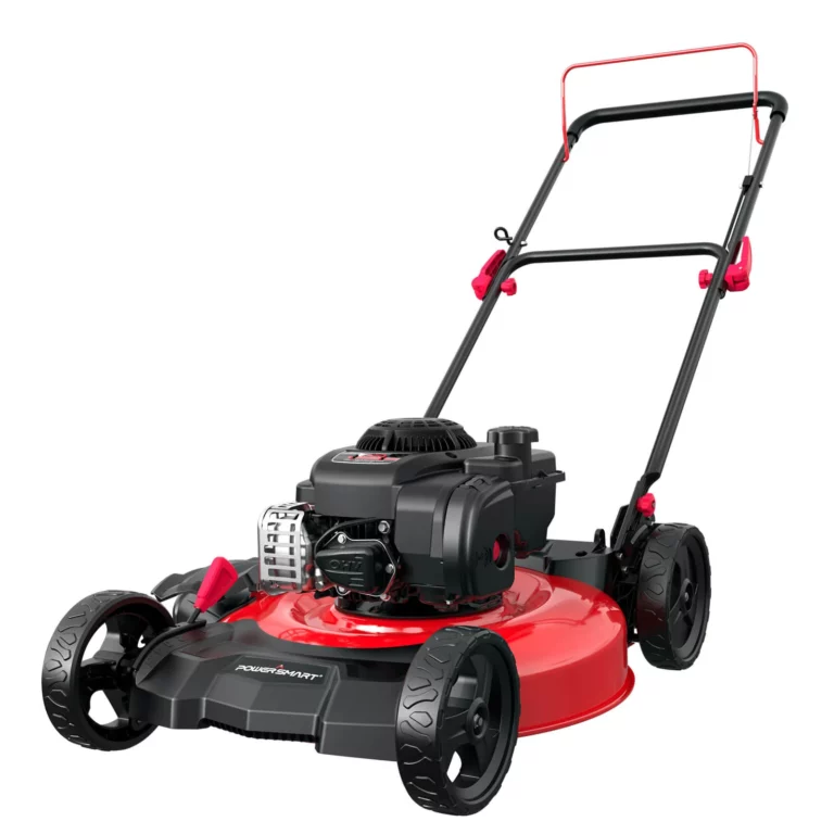 PowerSmart 21 inch 125cc gas push lawn mower, model b8621c