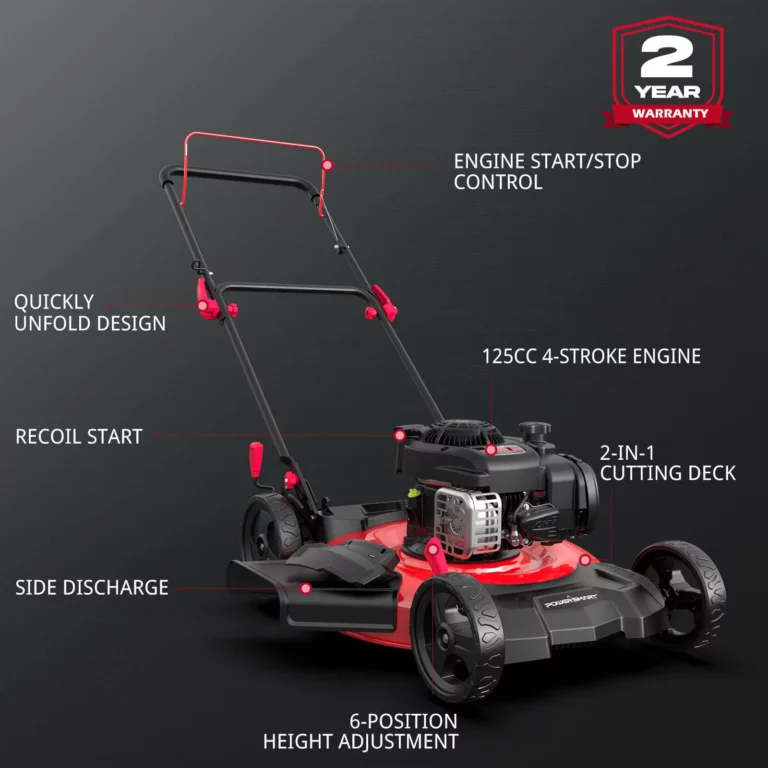 Powersmart B8721C 21 inch Gas Lawn Mower