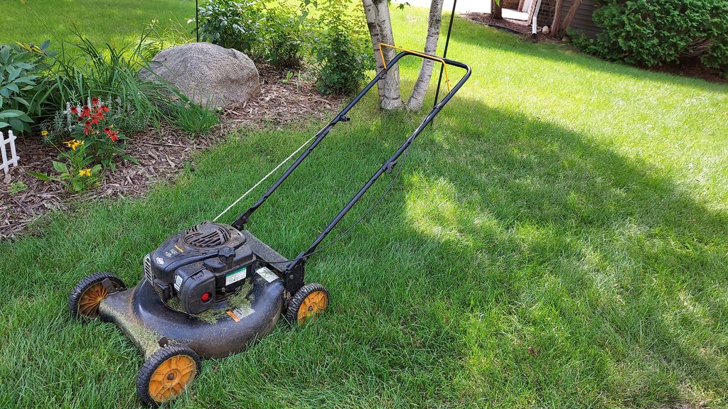 my trustworthy push mower